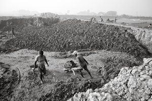 Brick Factories in Kolkata, India, 2016 by Jon Nicholson
