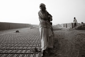 Brick Factories in Kolkata, India, 2016 by Jon Nicholson