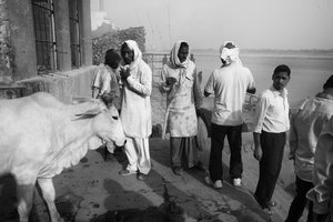 Manikarnika Ghat, Varanasi, 2016