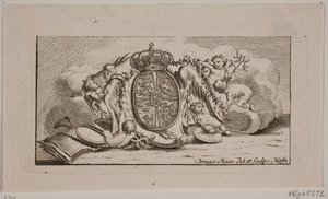 Vignette with Coat of Arms by Jonas Haas