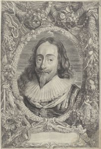 Portrait of Charles I, King of England by Jonas Suyderhoef