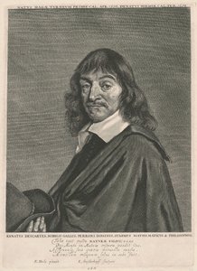 René Descartes by Jonas Suyderhoff, after Frans Hals