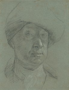 Self-Portrait Wearing a Cloth Hat by Jonathan Richardson the Elder