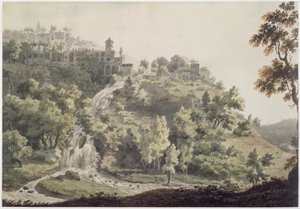 Tivoli: A View of the Villa of Maecenas by Jonathan Skelton