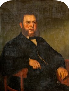 Portrait of George Haynes by Jonathon Pratt