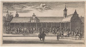 View of the Stock Exchange in Rotterdam by Joost van Geel