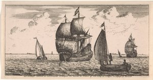 Receiving the Mail at Sea, Postcard (series title)