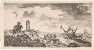Storm at Sea (Postcard)