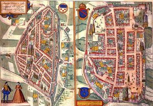 Maps of Chartres and Dunois, from 
