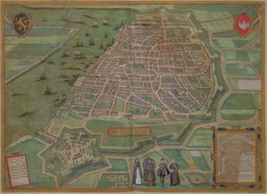 Map of Antwerp, from 