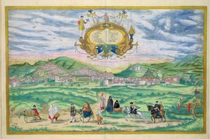 Map of Granada, from 