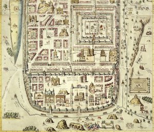 Map of Jerusalem and the Surrounding Area