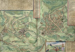 Map of Jerusalem, from 
