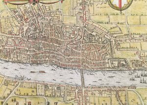 Map of London, from 