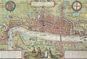 Map of London, from 