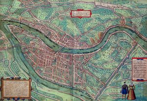 Map of Lyon