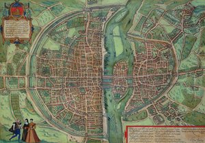 Map of Paris, from 