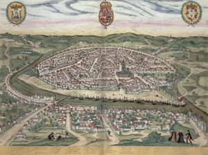 Map of Seville, from 