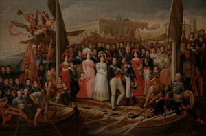 Landing of Ferdinand VII at the Port of Santa María