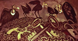 Decorative Panel II, from The Epic of American Civilization by José Clemente Orozco