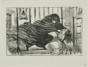 Illustration for a Story by José Guadalupe Posada