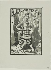 Mexican Clown, No. 5 by José Guadalupe Posada