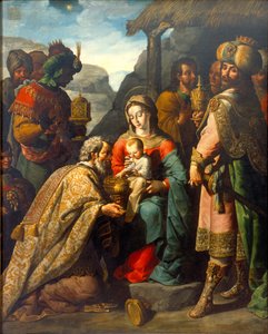 The Adoration of the Kings by José Juárez