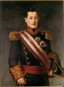 Portrait of Ildefonso Diez de Rivera, Count of Almodovar by José María Galván y Candela