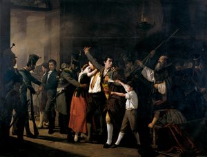 Shooting of the Spanish patriots in Buen Suceso (at dawn on 3 May 1808) by José Marcelo Contreras y Muñoz