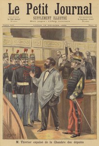 Expulsion of Christophe Thivrier from the Chamber of Deputies
