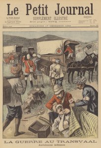 Indian Ambulances at Work During the Boer War by Jose Belon