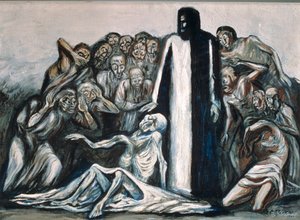 The Resurrection of Lazarus by Jose Clemente Orozco