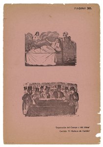 Separation of the Body and the Soul by José Guadalupe Posada