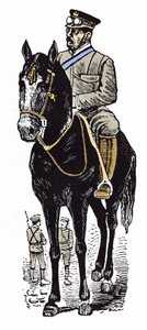 The Mexican Revolution: portrait of Victoriano Huerta. Xylography by Jose Guadalupe Posada by José Guadalupe Posada