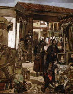 El Rastro, Madrid by Jose Gutierrez Solana