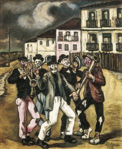 Mascaras vinateras (wine merchants mascara) by Jose Gutierrez Solana