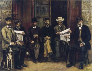 The Meeting of the Pharmacy by Jose Gutierrez Solana