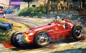 Juan Manuel Fangio, Streets of Pescara