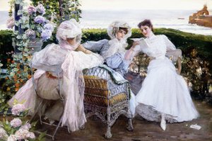The Letter, c.1903-1910 by Jose Villegas Cordero