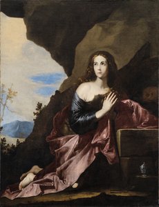 Mary Magdalene Penitent, 1637 by Jose de Ribera