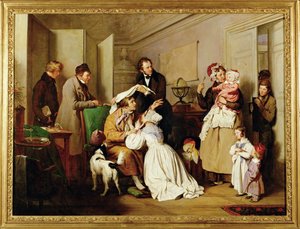 The Ophthalmologist by Josef Danhauser