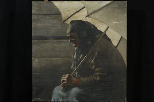 Old Woman (with Umbrella)