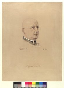 Dr. Ignaz Seipel by Josef Engelhart