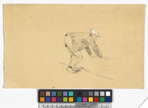 Study of a Man with Boat