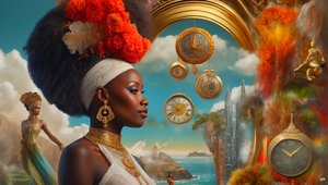 Dreamcore Breathlessly Timeless African 01 by Josef Johann Michel