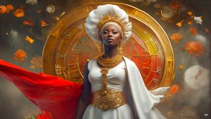 Dreamcore Breathlessly Timeless African 03 by Josef Johann Michel