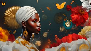 Dreamcore Breathlessly Timeless African 04 by Josef Johann Michel
