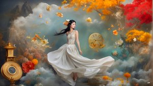 Dreamcore - Breathlessly Timeless Chinese 04 by Josef Johann Michel