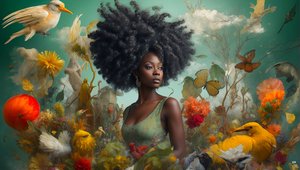 Dreamcore Dreamlike Scene Black 04 by Josef Johann Michel