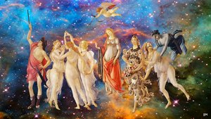 JJM-recreate: Botticelli-S La Primavera + JWST
